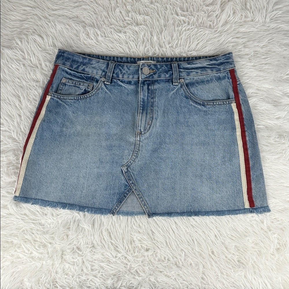 Garage Denim Jupe Vintage Mini Skirt NWT